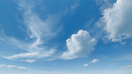 white clouds in clear blue sky white, wallpaper, summer, environment, abstract, cloudscape, beautiful, day, clouds, heaven, air, landscape, climate, light, sunlight, outdoor, texture, fluffy, beauty, 