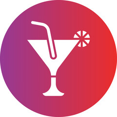 Cocktail Icon Style