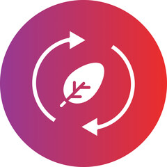 Eco Friendly Materials Icon Style