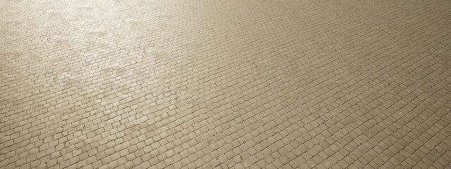 Concept or conceptual solid gray background of rough pavement texture floor as a modern pattern layout. A 3d illustration metaphor for construction, architecture, urban and interior design