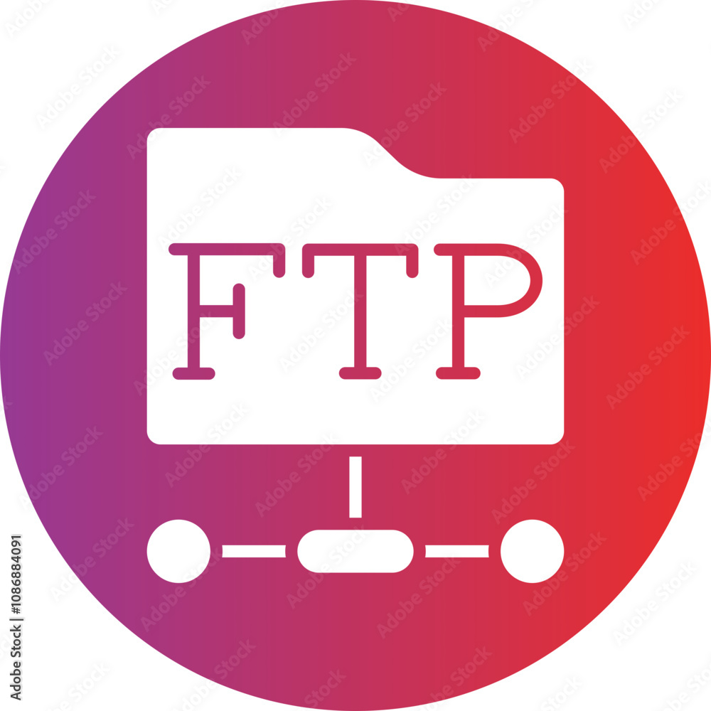 Poster ftp protocol icon style