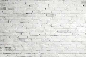White brick wall texture backgrounds architecture repetition.