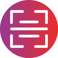 Obraz premium Barcode Icon Style