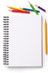 Pencil eraser paper white background.