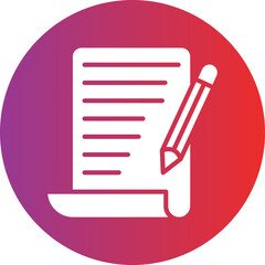 Writing Icon Style