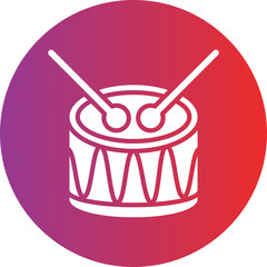 Drum Icon Style