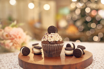 chocolate, food, cake, dessert, cupcake, sweet, muffin,