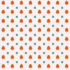 seamless pattern with leaves