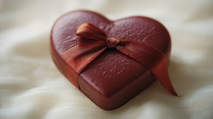 Valentine's Day Background Heart Shaped Box