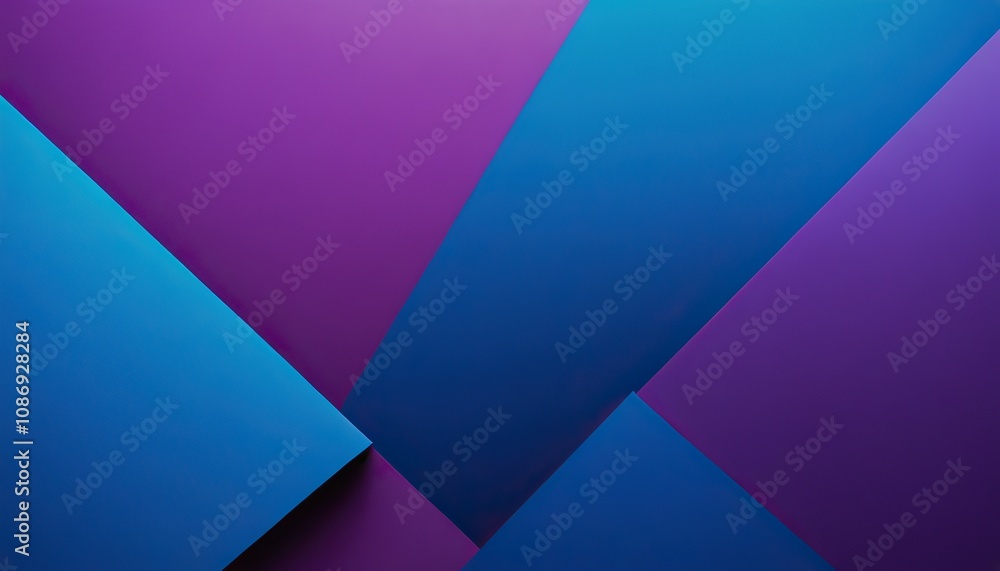 Poster abstract blue purple curve. abstract background with blue and purple gradient colors. the curved lin