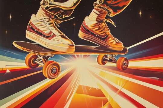 Skateboarding skateboard skateboarding footwear.