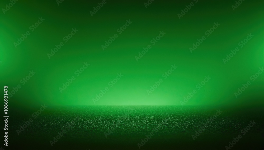 Poster green background with smooth gradient used for web design templates product 200