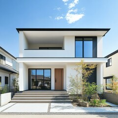 Non-White Background Images for Minimalist Style House