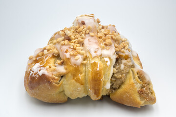 Regional delicacies, croissant baked on the occasion of independence day and Martin's name day. St. Martin's Day croissant.
