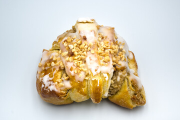 Regional delicacies, croissant baked on the occasion of independence day and Martin's name day. St. Martin's Day croissant.
