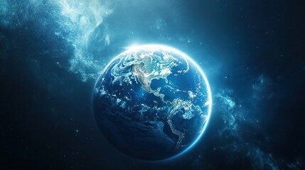 Fototapeta premium Zero-point energy as a renewable alternative, offering a solution to the global energy crisis
