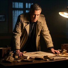 detective must solve a murder case that has been unsolved for decades