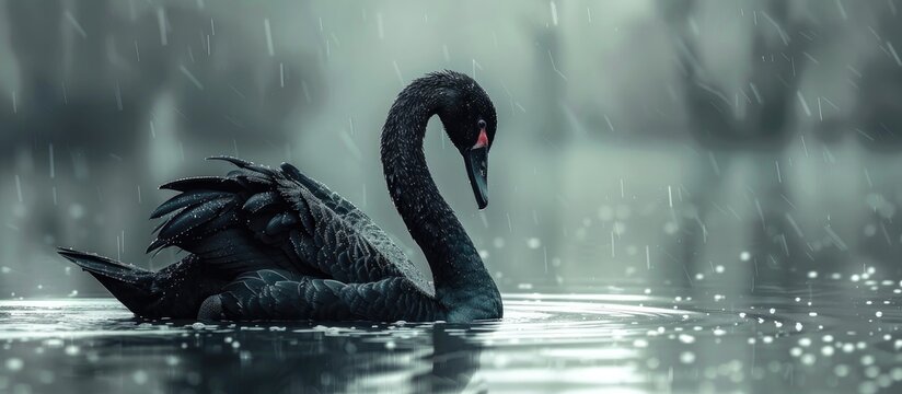 Beautiful Black Swan