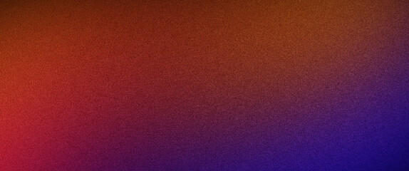 Abstract gradient orange blue pink colorful grain noise texture effect background, poster banner backdrop design