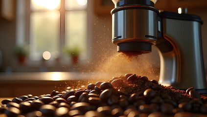 The Beauty of Freshly Ground Beans