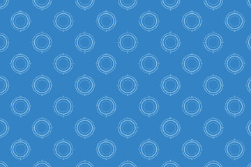 Abstract blue modern background with circle elements