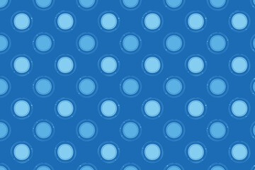 Abstract blue modern background with circle elements