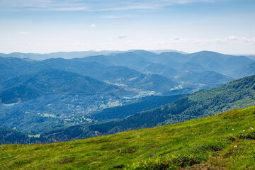 Grand Ballon, the highest peak in the Vosges Mountains