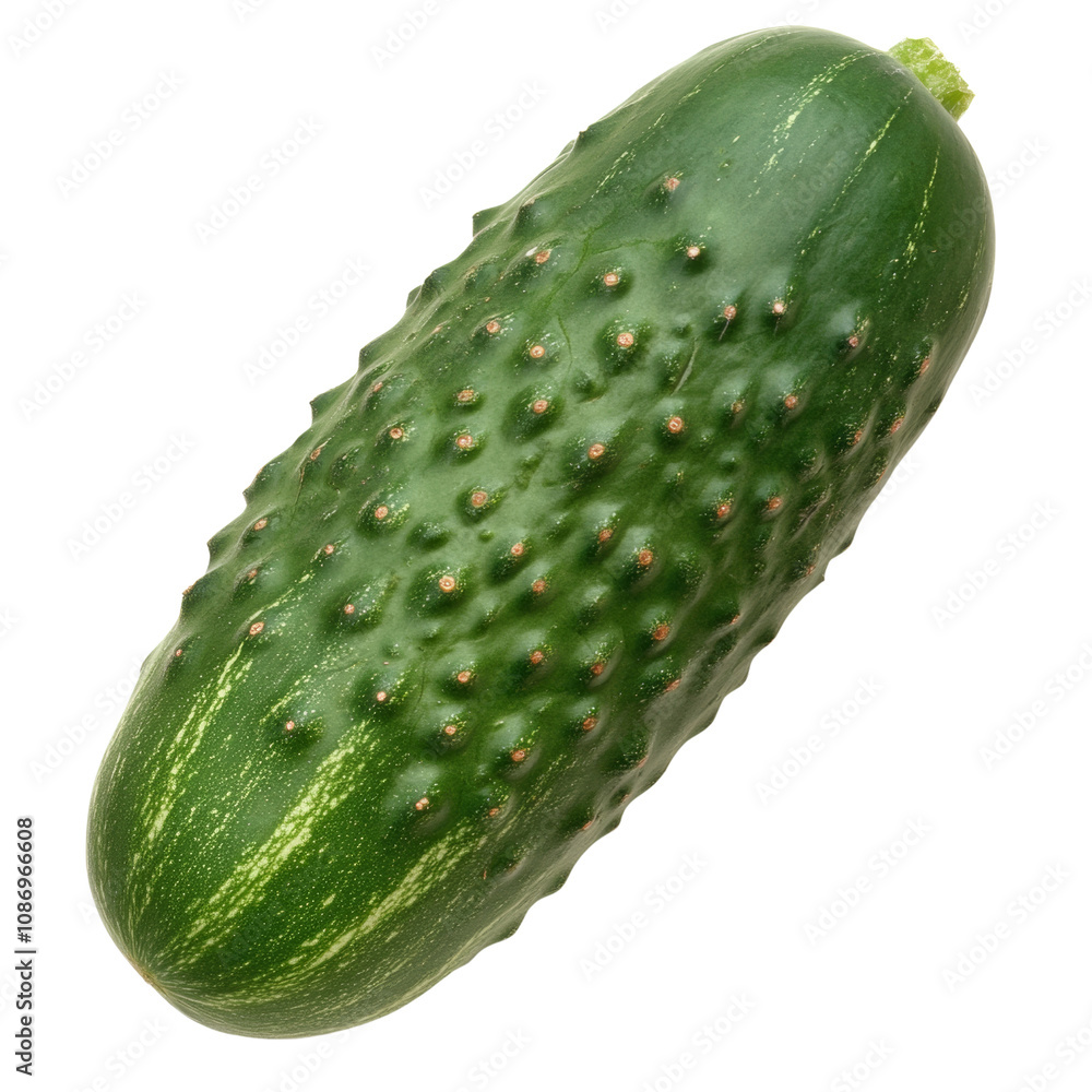 Aufkleber cucumber clean isolated transparent background
