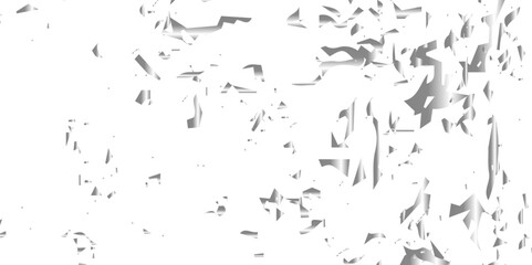 Abstract luxury silver confetti glitter and dust falling down on transparent background. Shiny glittering dust background. Vector illustration.