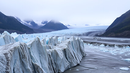 melting glaciers