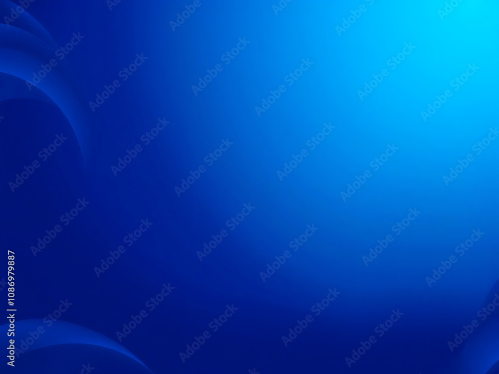 Poster a smooth blue gradient background ideal for digital design or wallpaper, showcasing a calming color 
