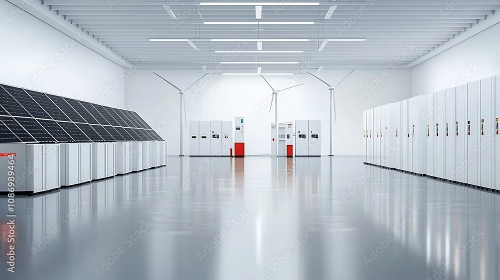 Poster Smart Grid Energy Management System Integrating Solar Wind and Battery Storage to Optimize Renewable Energy Flow and Distribution