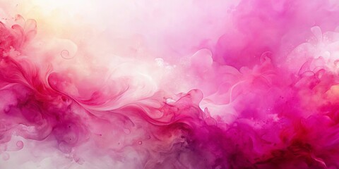 Fototapeta premium Abstract Pink and White Swirling Ink Design, Perfect for Backgrounds and Designs