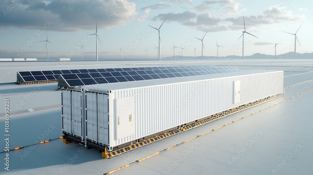 Poster Integrated Smart Grid Network Combining Solar and Wind Energy with Advanced Storage Systems for a Balanced and Reliable Power Supply to Meet Future Energy Demands