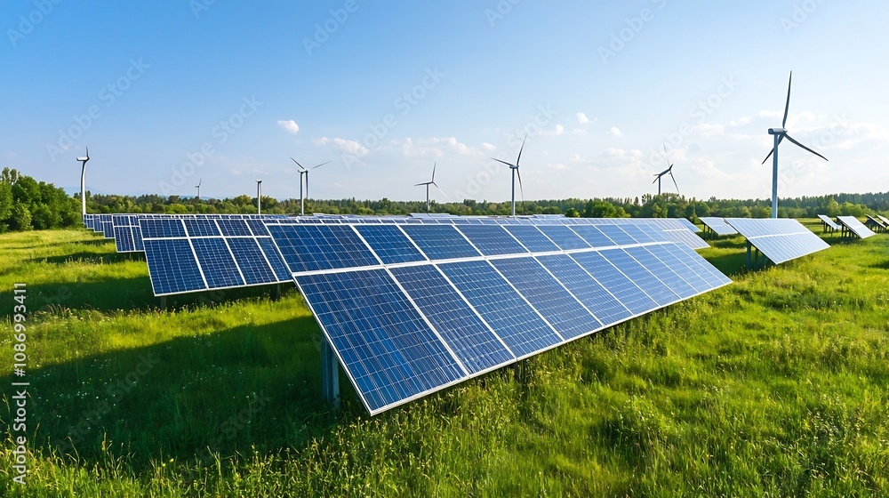 Poster Efficient Smart Grid Energy Storage System Balancing Renewable Power from Solar Panels and Wind Turbines for Improved Grid Stability and Sustainability