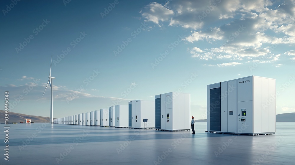 Poster intelligent energy management system seamlessly integrating solar wind and advanced storage technolo
