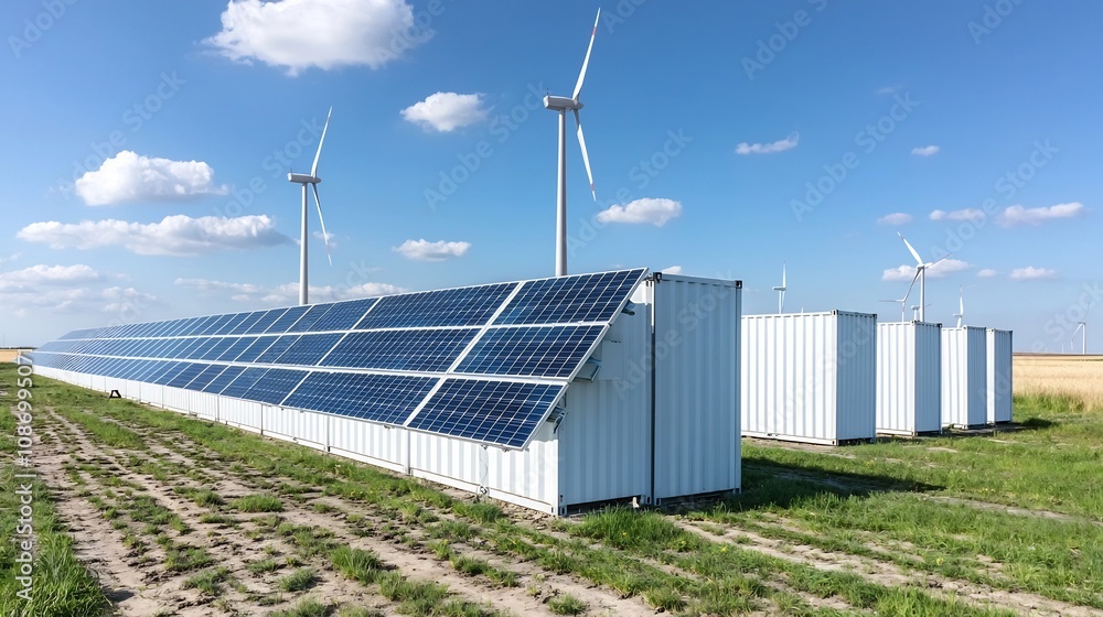 Poster optimized smart energy management system leveraging solar and wind power for enhanced grid efficienc