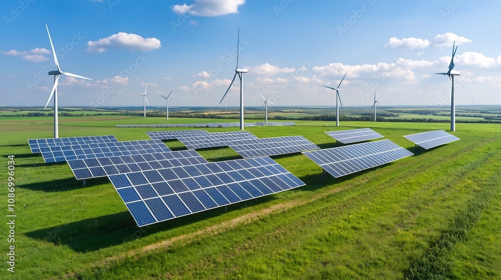 Poster Future Smart Grid System Integrating Wind and Solar Energy with Efficient Storage Technologies to Maintain Grid Balance and Enhance Energy Efficiency for a Sustainable Power Network of the Future