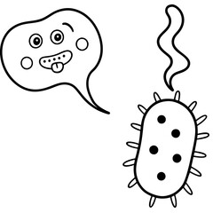 Bacterial transmission from talking