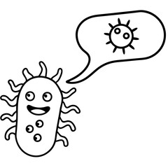 Bacterial transmission from talking