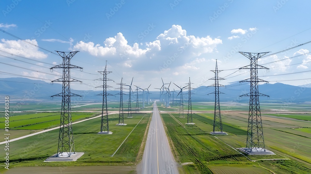 Poster Centralized Power Grid Management System Integrating Wind Solar Hydroelectric Nuclear and Thermal Power to Optimize Electricity Distribution and Transmission