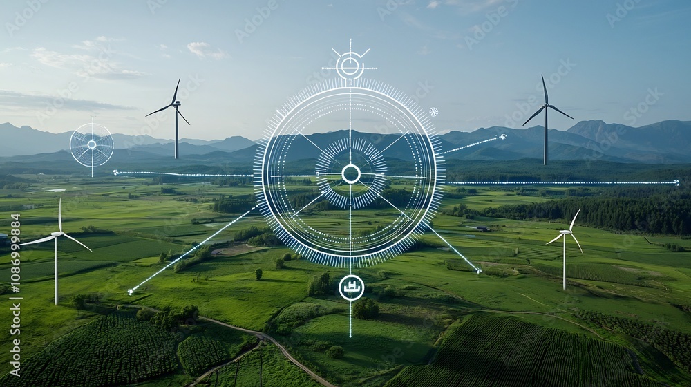 Poster Efficient Energy Distribution Network Linking Renewable Power Sources such as Solar Wind Hydro and Geothermal to Urban Areas through a Central Hub for Clean Sustainable Power Supply
