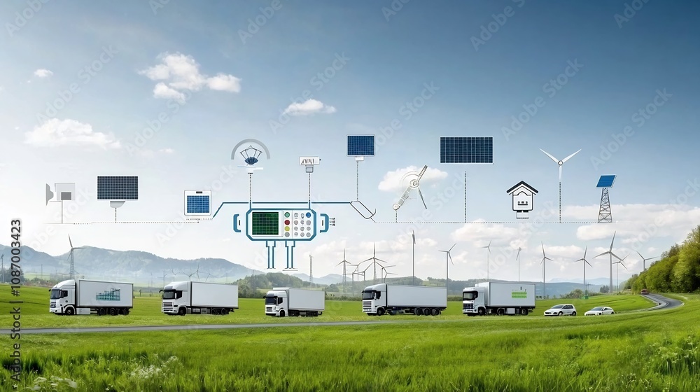 Poster Centralized Control Hub Powering a Smart Grid with Integrated Solar Wind and Hydro Energy Sources for Efficient Distribution and Optimized Consumption across Diverse Sectors