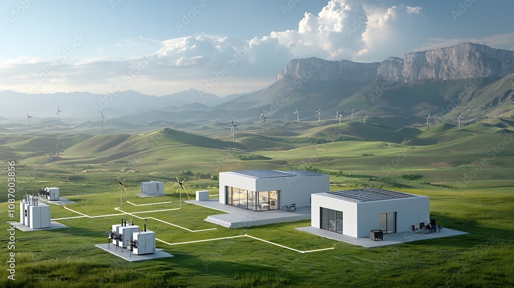 Poster Integrated energy management system efficiently connecting and optimizing renewable power sources with various consumer types in a smart sustainable electricity grid