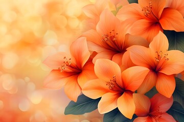 Fototapeta premium Beautiful landscape vector illustration of mountains, forests, fields and meadows. Stunning panoramic farm landscape with mountains in the background. Natural landscape Fantasy landscape a glacier is