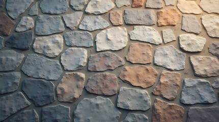 Obraz premium Stone texture using different shades of grey and brown