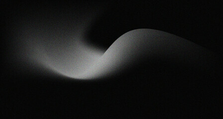 Elegant grey black grainy abstract background 