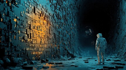 Exploring quantum code encryption innovations virtual laboratories holographic screen technologies futuristic environments technical perspectives advanced cybersecurity concepts