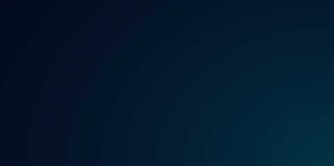 Dark Blue Minimalistic Background with Light Effect. Soft Glow Gradient on a Deep Blue Canvas. Abstract gradient background design. Illustration. Vector. Gradient. 