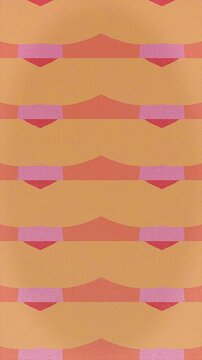 Colorful pattern with transformation of basic geometric shapes. Abstract art background. Digital seamless loop animation. 2d. Vertical